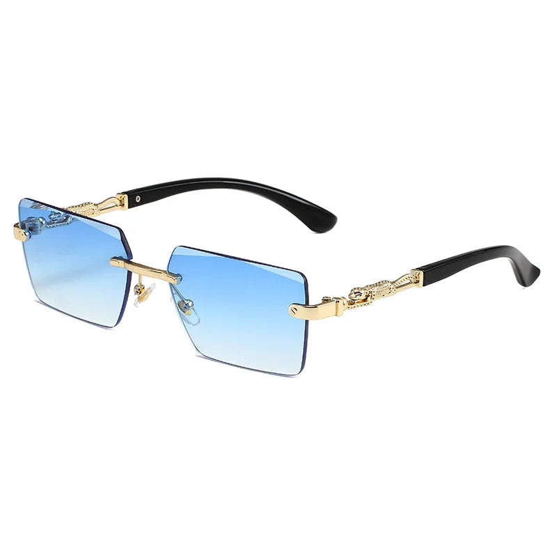 Trendy Rimless Sunglasses