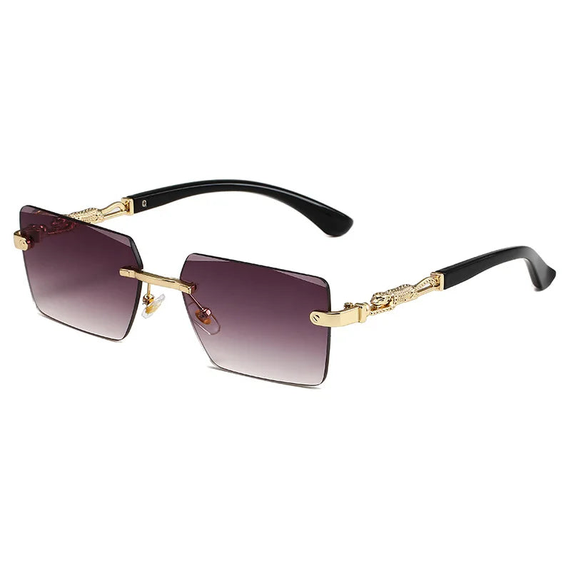 Trendy Rimless Sunglasses