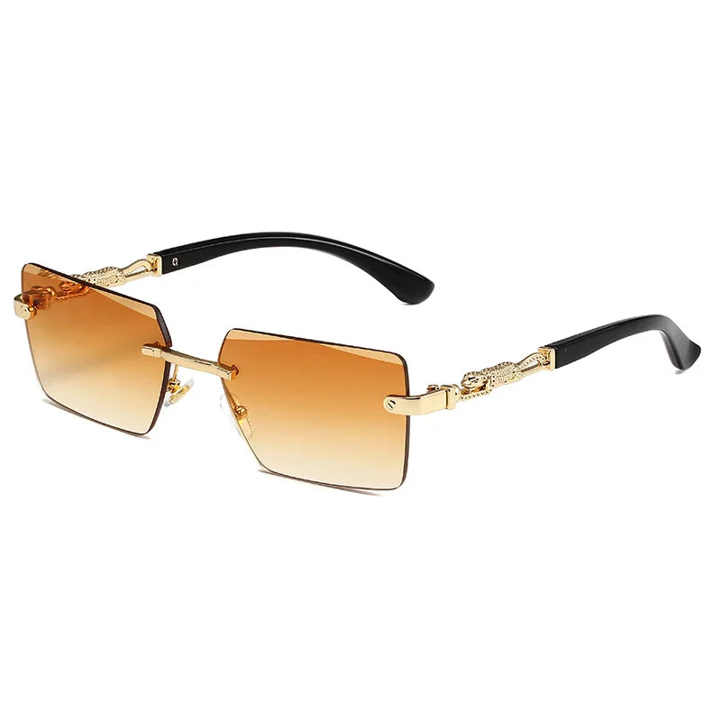 Trendy Rimless Sunglasses