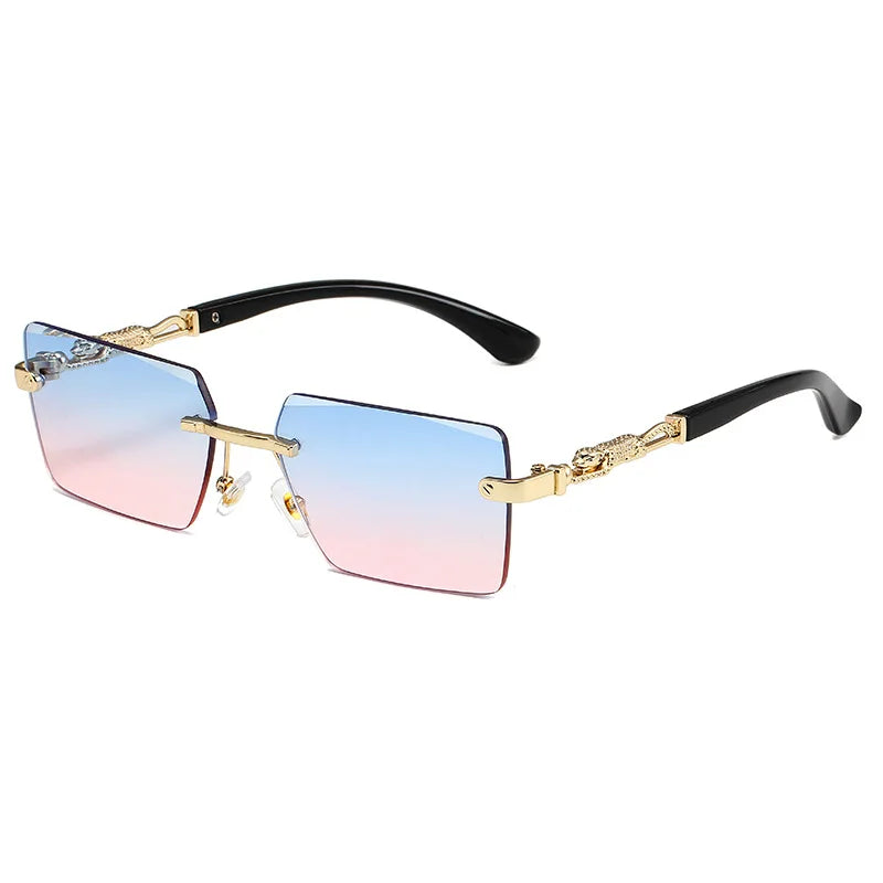 Trendy Rimless Sunglasses